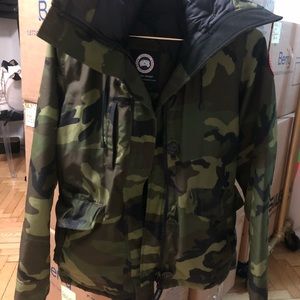 Canada Goose Rideau Camo Coat Size Small